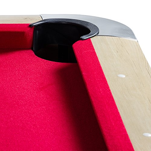 Billardtisch 8ft Premium in hellem Dekor