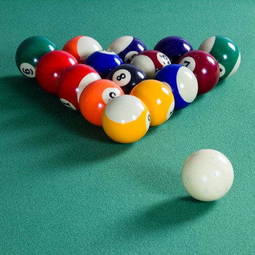 8 Ball Startaufstellung der Kugeln