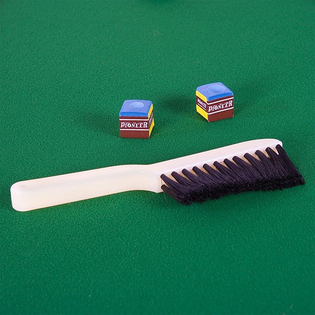 Billardtisch 8ft Premium, dunkles Holzdekor