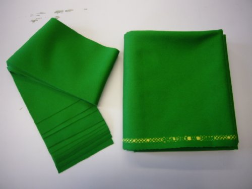 Hainsworth Billardtuch Set für 7 ft Tisch, Grün/Olive