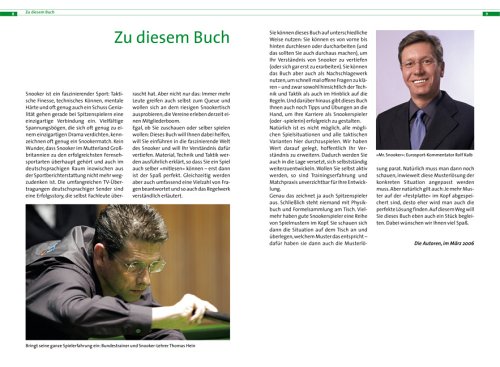 Snooker: Der intelligente Weg zum besseren Spiel