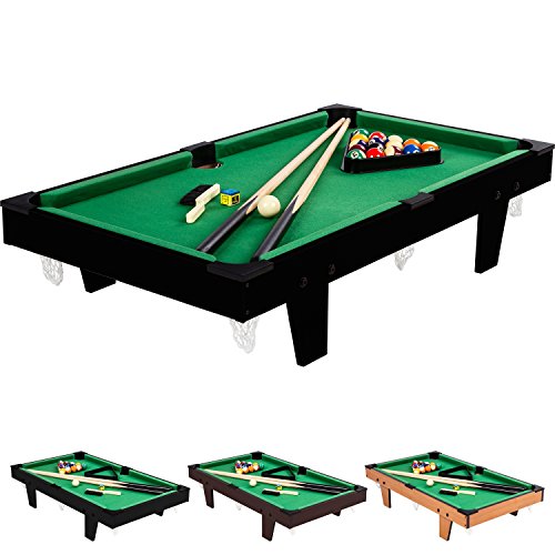 Mini Pool Billardtisch inkl. Zubehör, 3 Dekore